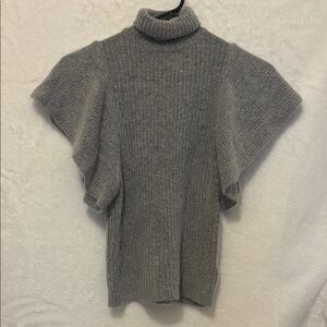Karlie Gray Cowl Neck Sweater Soft Knit